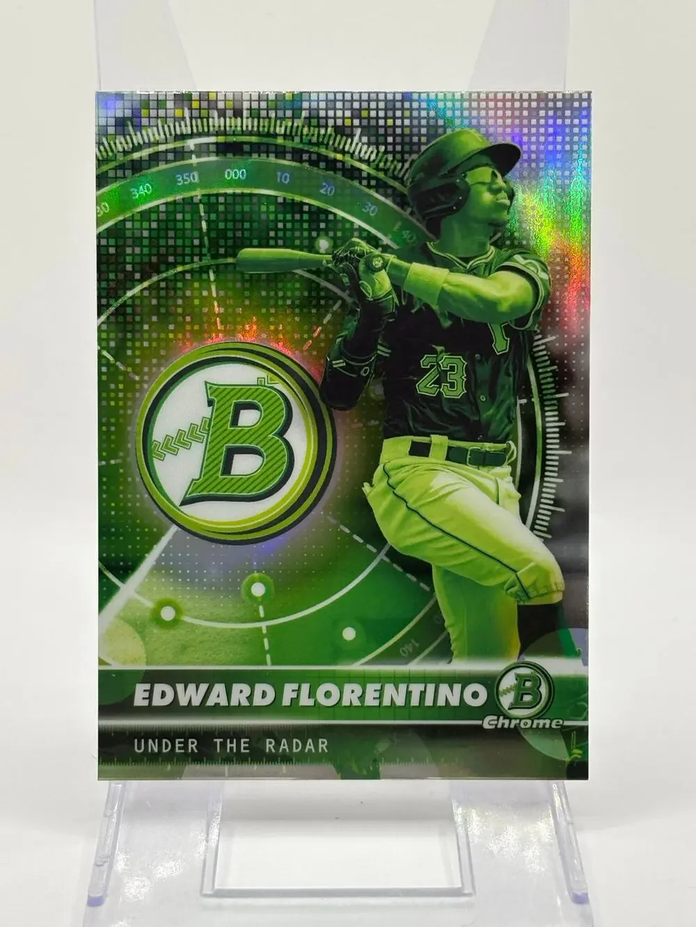 2026 Bowman Edward Florentino Chrome Under The Radar Refractor Pirates